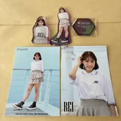 M⭐︎Splash!! オンラインくじ　アクスタ　ブロック　ブロマイド　rei