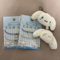 シナモン　シナモロール　チャームバンド　ヘアゴム　ブレスレット　４点セット