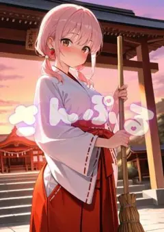 ◆つむぎ◆A4サイズ ポスター AIイラスト 最高画質 アニメ セクシー 15