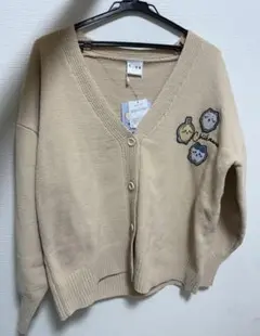 ちいかわ しまむら カーディガン ベージュ Mサイズ