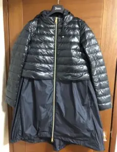 新品 ヘルノ 切り替え ハンガー付き ネイビー 44 herno 国内正規品