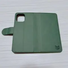 iPhone12 / iPhone12Pro 手帳型 ケース グリーン