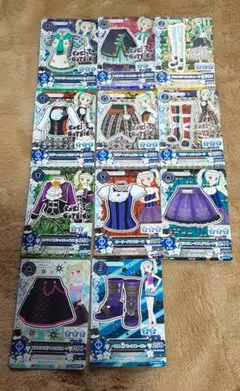 アイカツカード ロリゴシック/藤堂ユリカ カードセット
