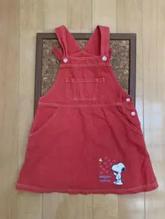 PEANUTSKIDS スヌーピー ジャンバースカート 130