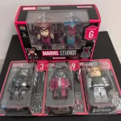 ハッピーくじ ベアブリック marvel G賞 ペアボックス賞
