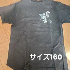 武田信玄　 半袖Tシャツ 160　黒　風林火山