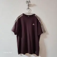 アディダス　レディース　Ｔシャツ　ＸＬ　ブラウン　本日２８００円→２６００円