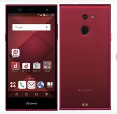 スマートフォン スマホ ARROWS F-01H 赤