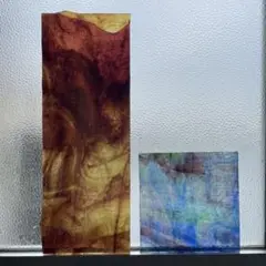 ステンドグラス　端材　ガラス