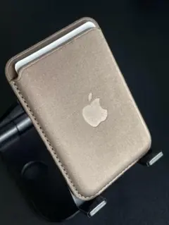 【値下げ不可】iPhone MagSafe ファインウーブンウォレット　トープ