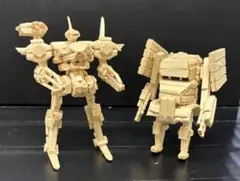 割り箸工作、なっちん＆アーマード・コア