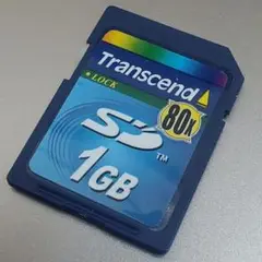 Transcend SDカード 1GB 80X