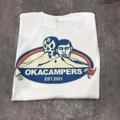 新品✨ OK Campers Tシャツ ベージュ 丘キャンパーズ