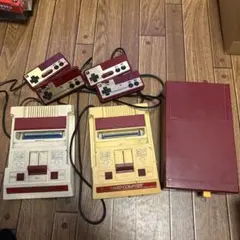 ファミコン本体2台とディスクシステム