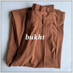 bukht 3tuck rayon wool blend trousers