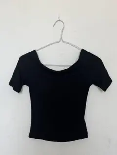 Dazy ブラック オフショルダー トップス S