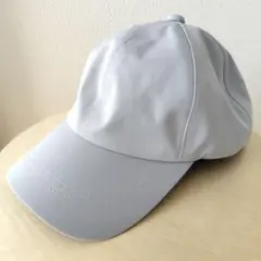 【無印良品】 ＵＶカット透湿撥水防水テープ使い　キャップ ライトブルー