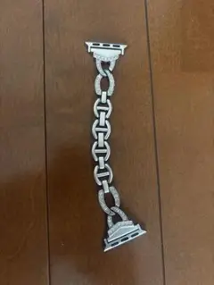 Apple Watch用シルバーバンド