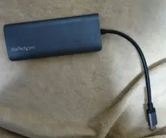 StarTech.com USBハブ ブラック