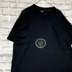 USA製90sヴィンテージTシャツ！シングルステッチ　ブラック半袖古着XL729