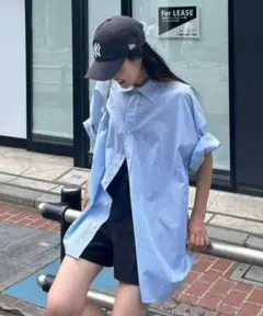 チェックのシャツ