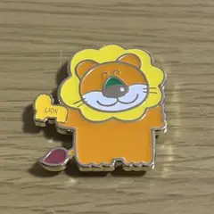 たべっ子どうぶつランド マグネットバッジ らいおん