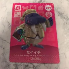 あつまれどうぶつの森 セイイチ