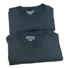 ✨2枚セット✨クルーネック Tシャツ 半袖 ネイビー Sサイズ メンズ シンプル