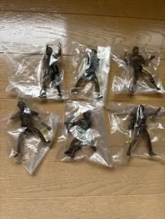 【非売品】東映ヒーローネット限定　仮面ライダーHG クリアブラック　全6体セット