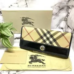 BURBERRY ノバチェック 長財布 3764