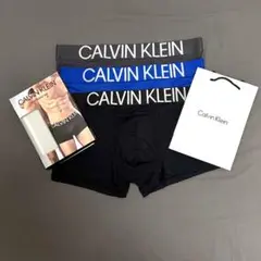 大人気CALVIN KLEIN ボクサーパンツ 3枚セット Mサイズ　新品