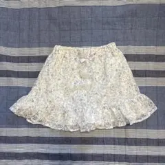 ピューピルハウス　花柄フリルスカート 130センチ
