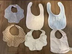GAP等　スタイ・よだれかけ 6枚セット