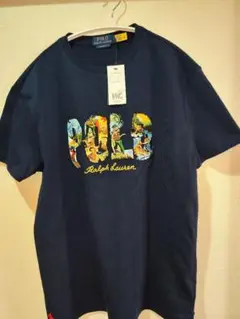 Polo Ralph Lauren ネイビー刺繍ワッペン Tシャツ