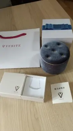 お値下げ☆(新品)ベリテ プラチナ ダイヤネックレス