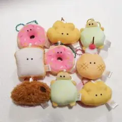 つぶらな瞳のパン屋 ぷち マスコット ９個セット ２ キャラクター