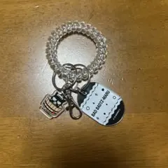 サンリオ極楽湯　ロッカーキー風キーホルダー　バツ丸