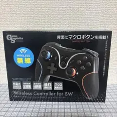 GameSpirits Wireless Controller for SW 黒