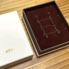 ete ピアス スター ロングタイプ