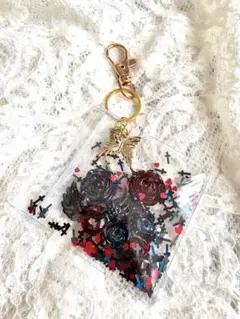 ゴシック風キャンディバッグキーホルダー