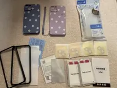 iPhone14 ケース&ガラスフィルムセット