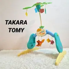 【状態良好】くまのプーさん えらべる回転6wayジムに変身メリー + 電池セット