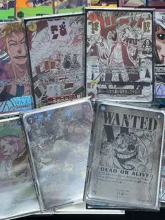 ワンピースカード引退品　パラレルまとめ売り　24時間以内発送