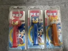 SONIC ソニック・ザ・ヘッジホッグ PEZ ペッツディスペンサー 3個セット