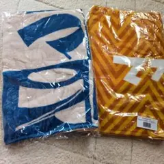 値下げ新品マカロンえんぴつタオル2枚組
