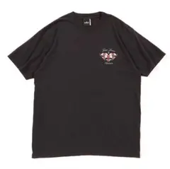 新品DEVILUSE TRUE LOVE ウオッシュ加工Tシャツ　BLK-XL