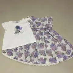 エニィファム　ワンピース　Tシャツ　100