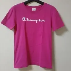 Champion ピンク Tシャツ