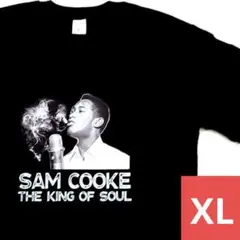 XL　ソウル　Tシャツ　新品　サムクック　キングオブソウル　V46