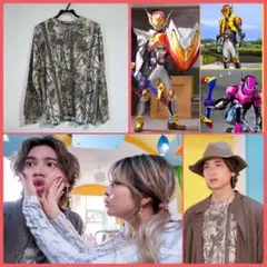 [限定特価]仮面ライダーヴラム/ラキアボッカ決戦編着用衣装カットソーLサイズ